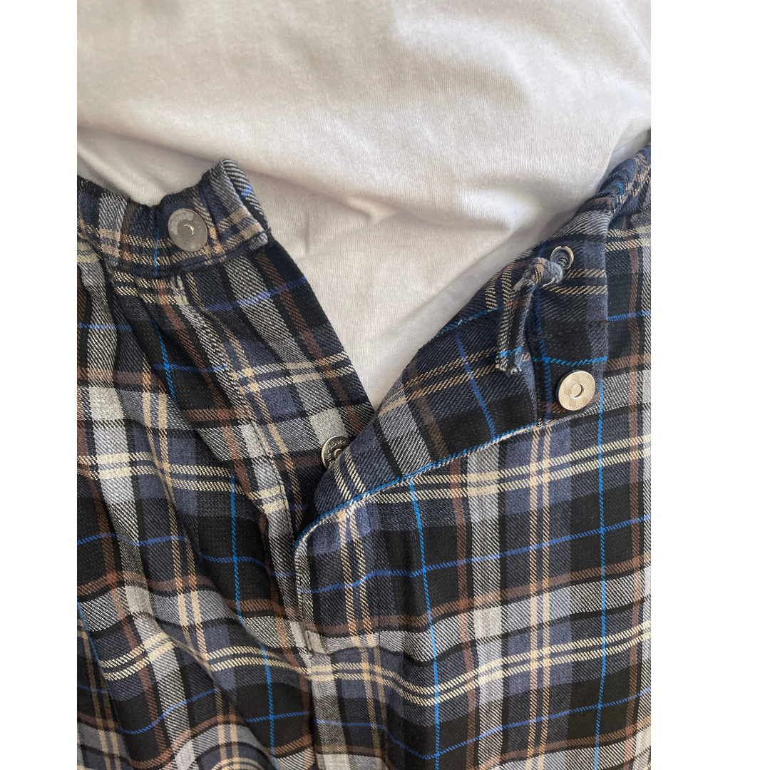 Men s Velcro Adaptive Pajamas with Magnetic Fly and Removable Drawstring Waist Buy Online Willie J s The Easy PJ s